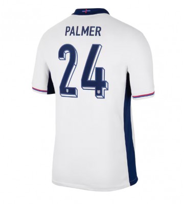 England Cole Palmer #24 Hjemmebanetrøje EM 2024 Kort ærmer